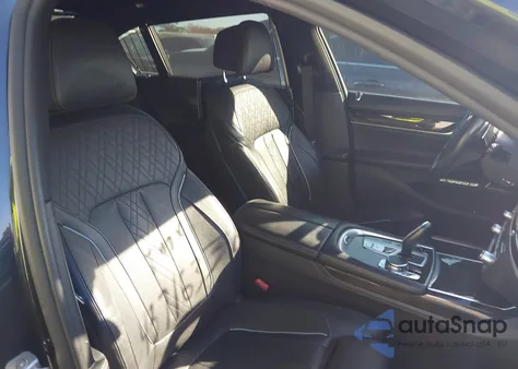 2016 BMW 750I z USA, uszkodzony, nr VIN WBA7F0C53GGL99599